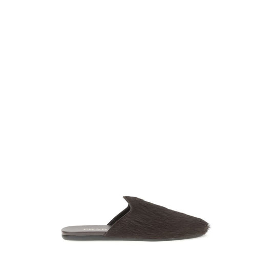 Prada Leder-Pantoletten