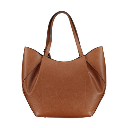 Guess Jeans Braun Polyethylen Frauen Handtasche