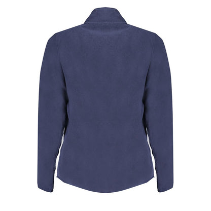 Norway 1963 Blauer Polyester Pullover für Frauen