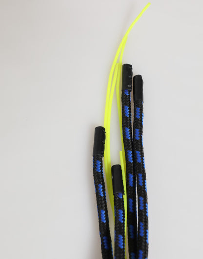 Dolce & Gabbana Multicolor Polyester Tape String DG Logo Schlüsselanhänger Schlüsselanhänger