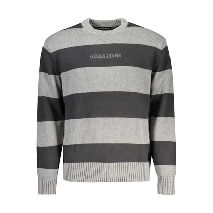 Guess Jeans Grauer Baumwollpullover