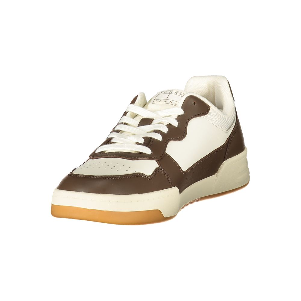Tommy Hilfiger Weißes Leder Herren Sneaker