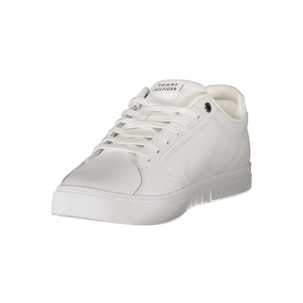 Tommy Hilfiger Weißes Leder Herren Sneaker