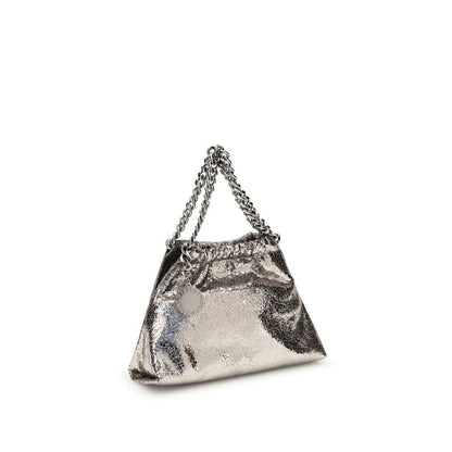 Stella McCartney Falabella-Umhängetasche mit Metallic-Crackle-Effekt