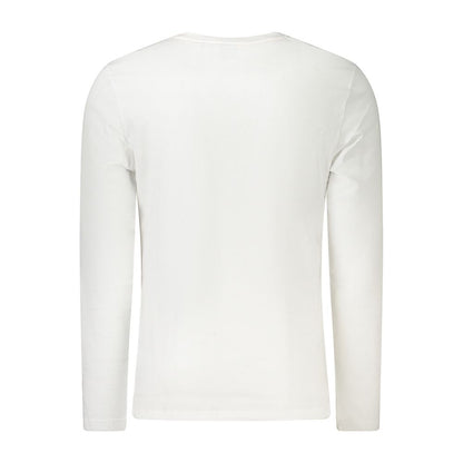 Hugo Boss Weißes Baumwolle Männer T-Shirt