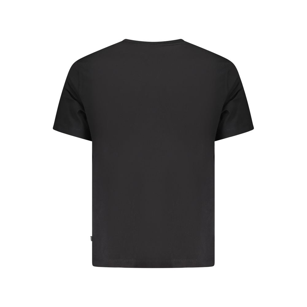 Guess Jeans Schwarzes Baumwolle Männer T-Shirt