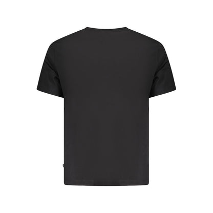Guess Jeans Schwarzes Baumwolle Männer T-Shirt