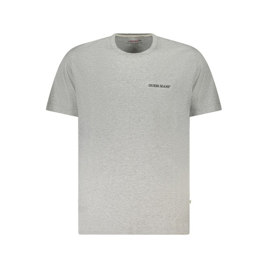 Guess Jeans Graues Baumwolle Männer T-Shirt