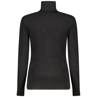 Guess Jeans Schwarzer Viskose Pullover für Frauen