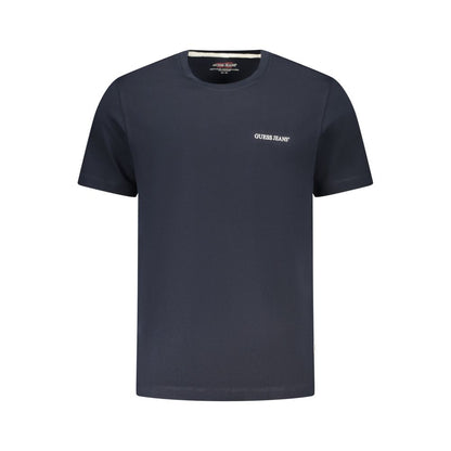 Guess Jeans Blau Baumwolle Männer T-Shirt