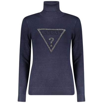 Guess Jeans Blauer Viskose Pullover für Frauen