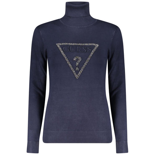 Guess Jeans Blauer Viskose Pullover für Frauen