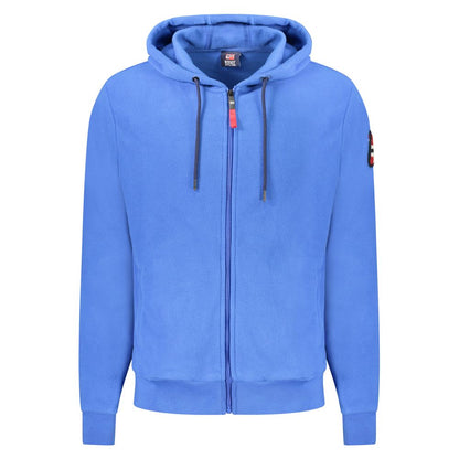 Norway 1963 Blauer Polyester-Pullover für Männer