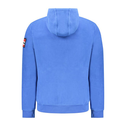 Norway 1963 Blauer Polyester-Pullover für Männer