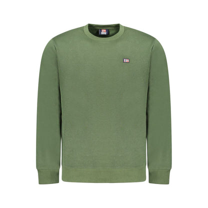 Norway 1963 Grüner Baumwollpullover für Männer