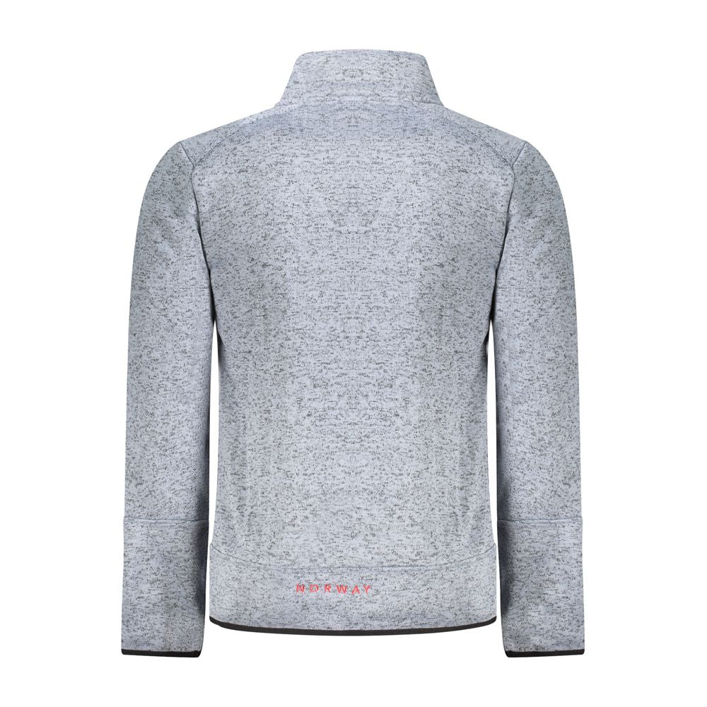 Norway 1963 Blauer Polyester-Pullover für Männer