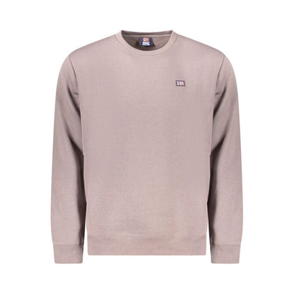 Norway 1963 Brauner Baumwollpullover für Männer