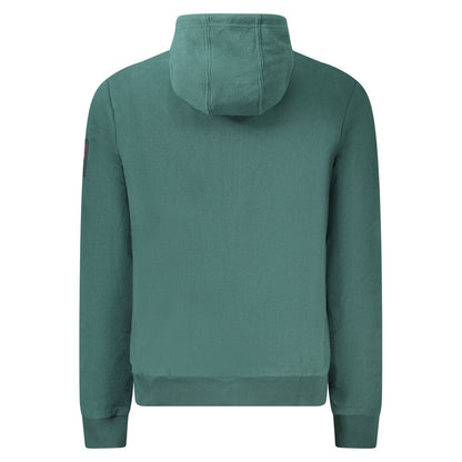 Norway 1963 Grüner Polyester-Pullover für Männer