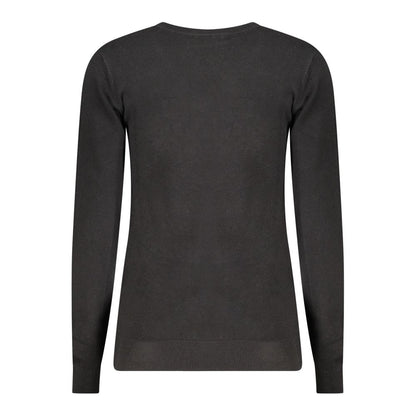 Guess Jeans Schwarzer Viskose Pullover für Frauen
