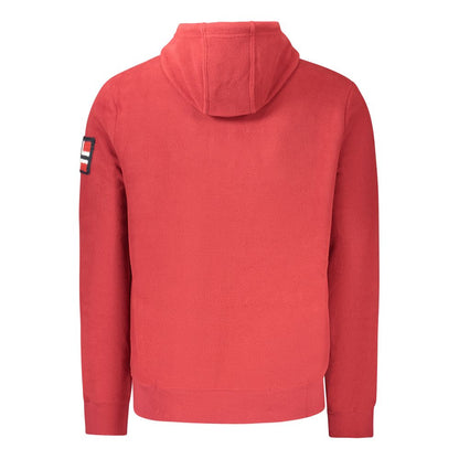 Norway 1963 Roter Polyester-Pullover für Männer
