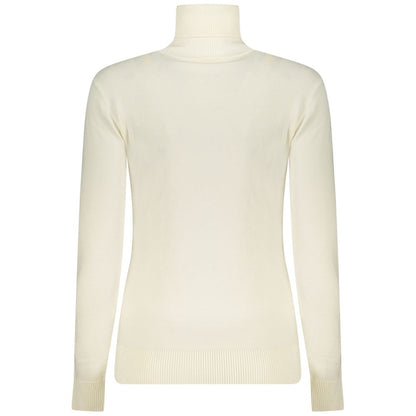 Guess Jeans Weißer Viskose Pullover für Frauen