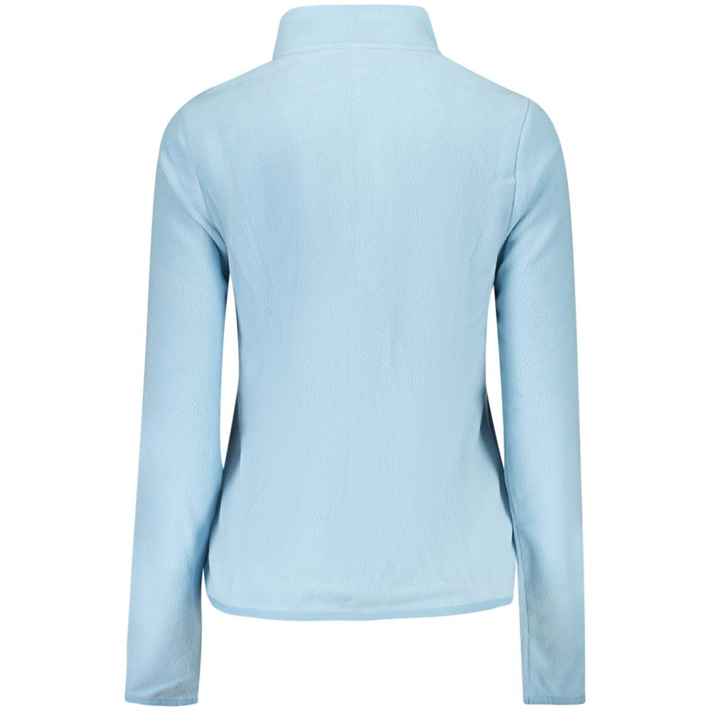 Norway 1963 Blauer Polyester Pullover für Frauen