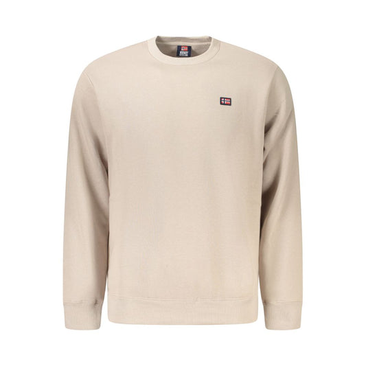Norway 1963 Beige Baumwolle Männer Pullover
