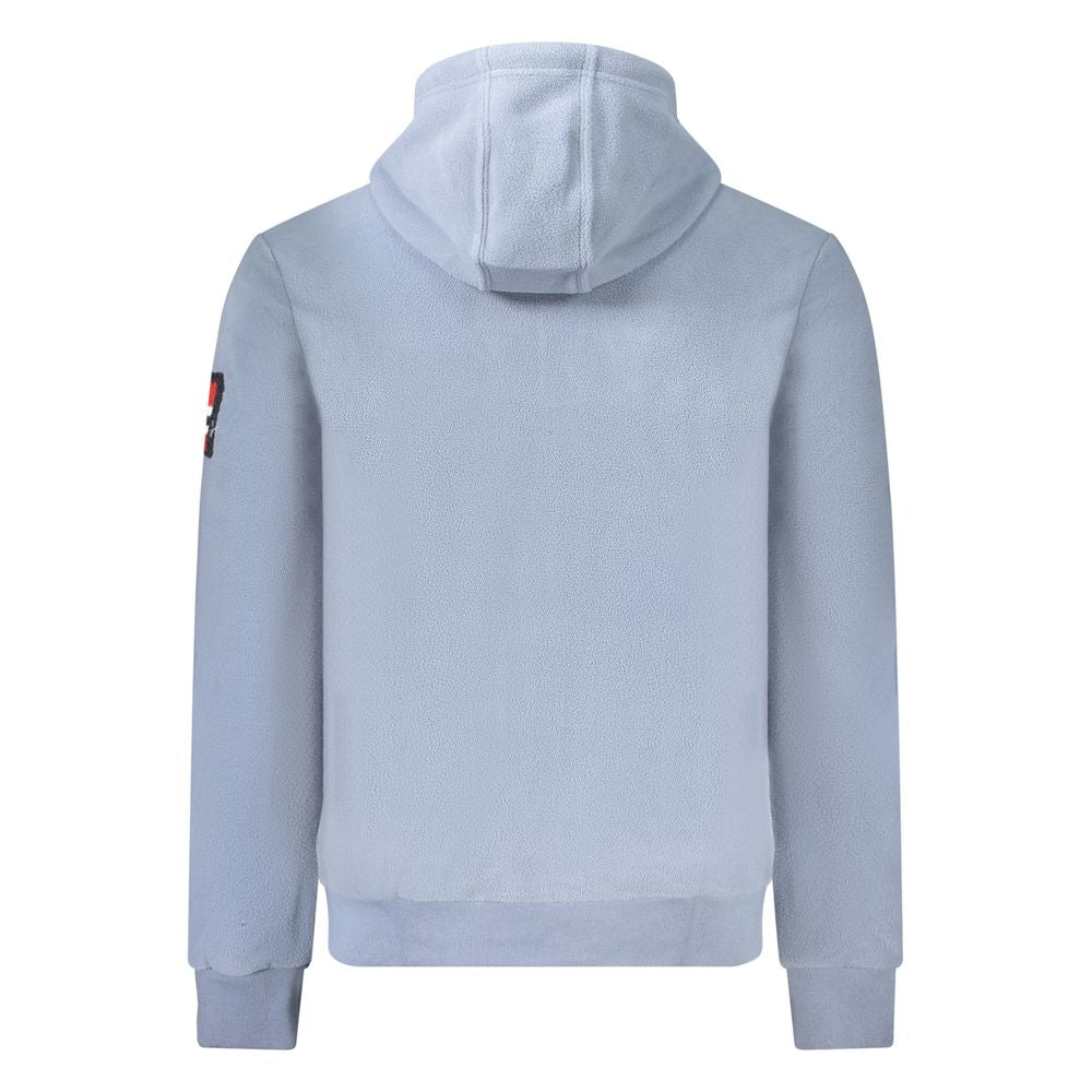 Norway 1963 Blauer Polyester Herren-Kapuzenpullover