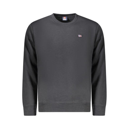 Norway 1963 Schwarzer Baumwollpullover für Männer