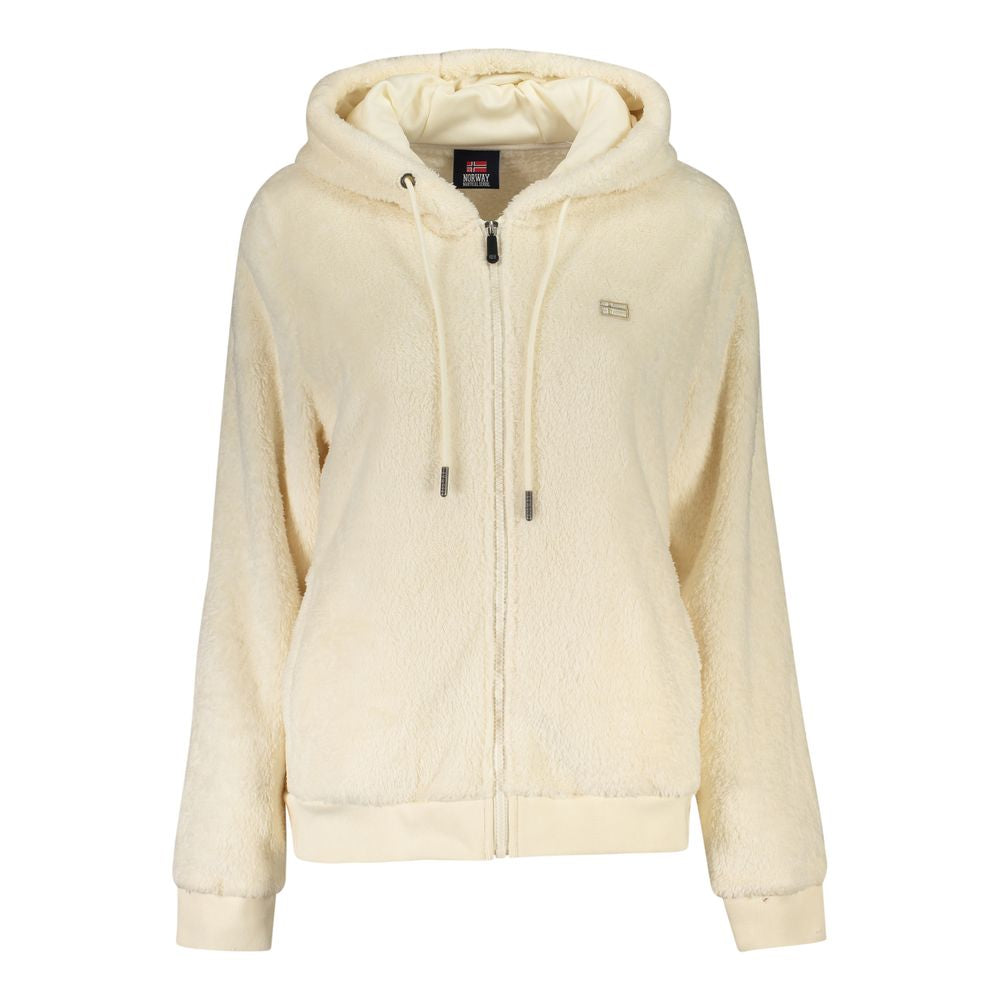 Norway 1963 Weiße Polyester Damen Jacke