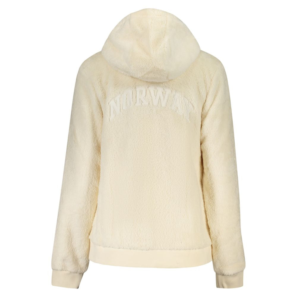 Norway 1963 Weiße Polyester Damen Jacke