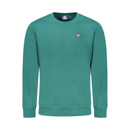 Norway 1963 Grüner Baumwollpullover für Männer