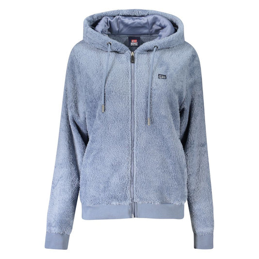 Norway 1963 Blaue Polyester Damen Jacke
