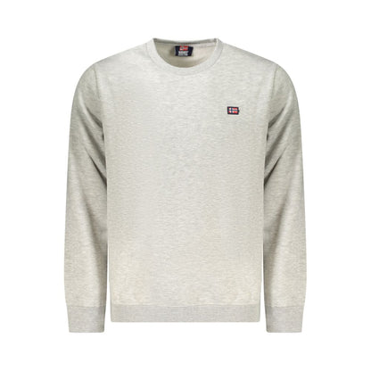 Norway 1963 Grauer Baumwollpullover für Männer