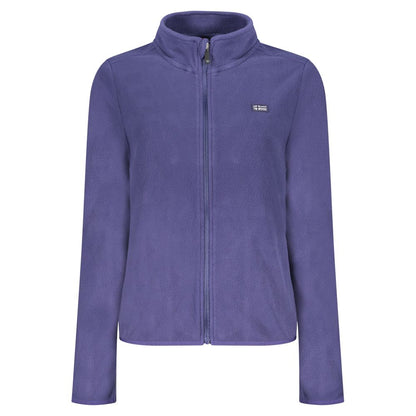 Norway 1963 Blauer Polyester Pullover für Frauen