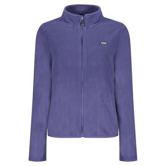 Norway 1963 Blauer Polyester Pullover für Frauen