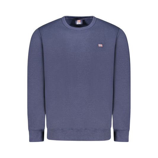 Norway 1963 Blauer Baumwollpullover für Männer