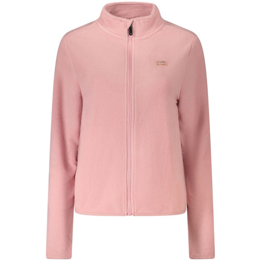 Norway 1963 Rosa Polyester Damen Pullover