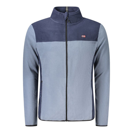 Norway 1963 Blauer Polyester-Pullover für Männer