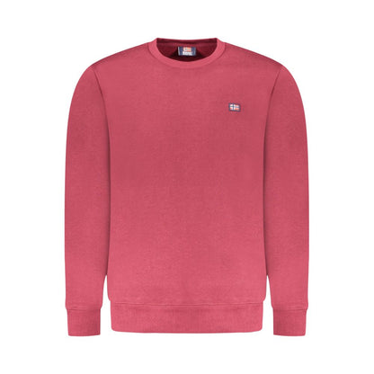 Norway 1963 Roter Baumwollpullover für Männer