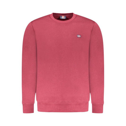 Norway 1963 Roter Baumwollpullover für Männer
