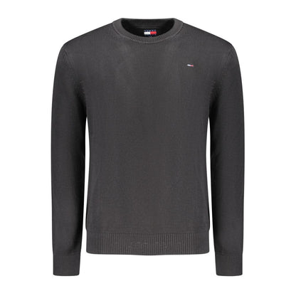 Tommy Hilfiger Schwarzer Baumwollpullover für Männer