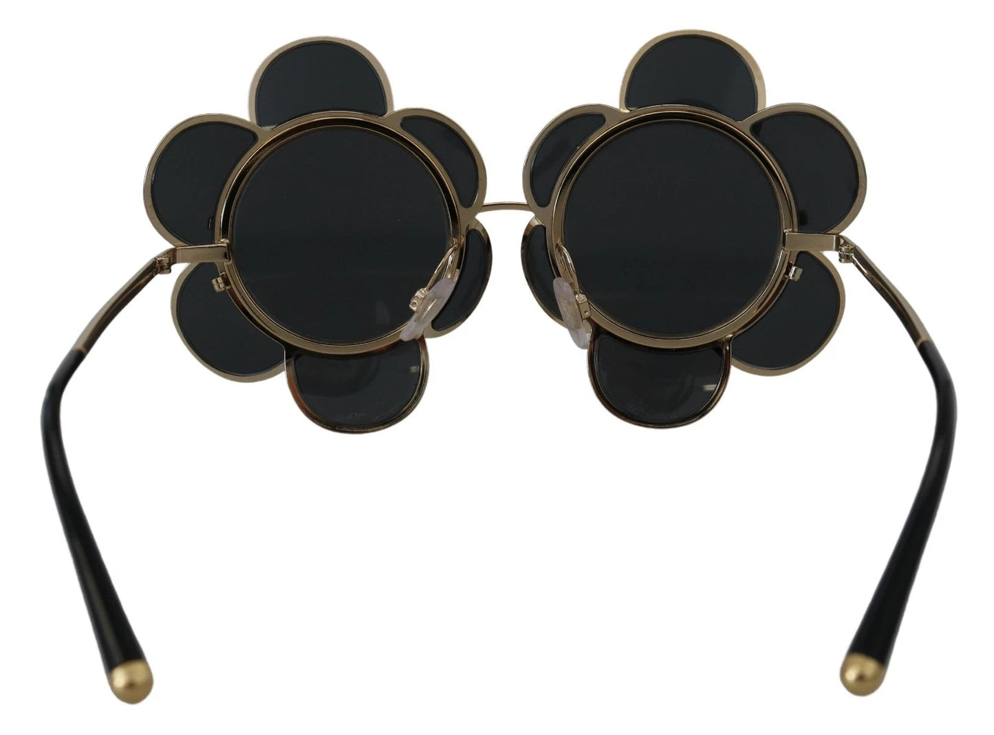 Dolce & Gabbana DG2201 Schwarze Gläser Goldrahmen LIMITED EDITION Sonnenbrille