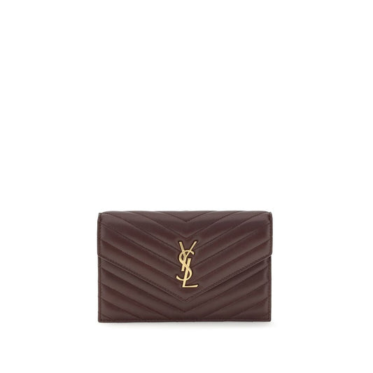 Saint Laurent Brieftasche mit Schulterriemen
