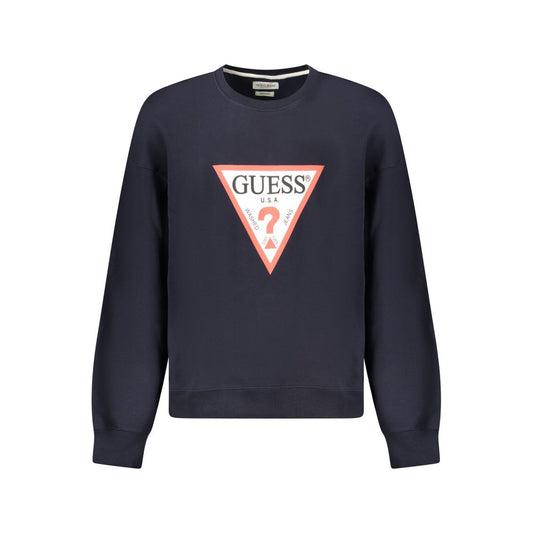 Guess Jeans Blauer Baumwollpullover für Männer