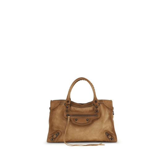 Balenciaga Wildleder Le City medium Handtasche