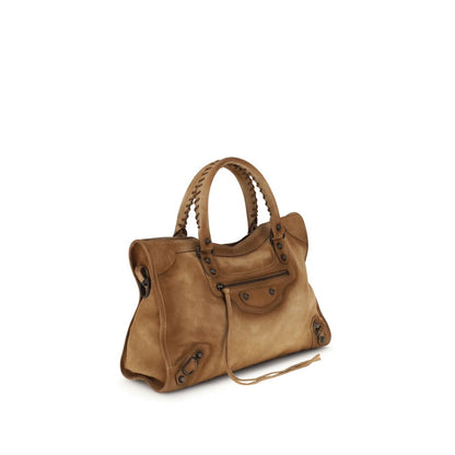 Balenciaga Wildleder Le City medium Handtasche