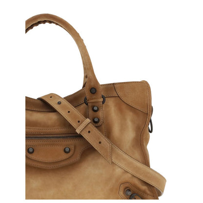Balenciaga Wildleder Le City medium Handtasche