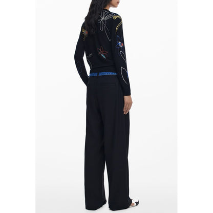 Desigual Schwarzer Viskose Pullover für Frauen
