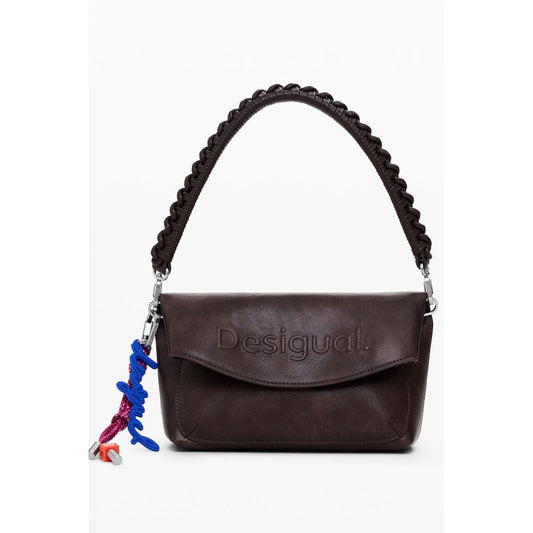 Desigual Braun Polyethylen Frauen Handtasche